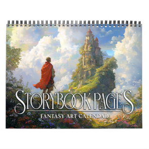 2026 Storybook Pages Fantasy Art Calendar