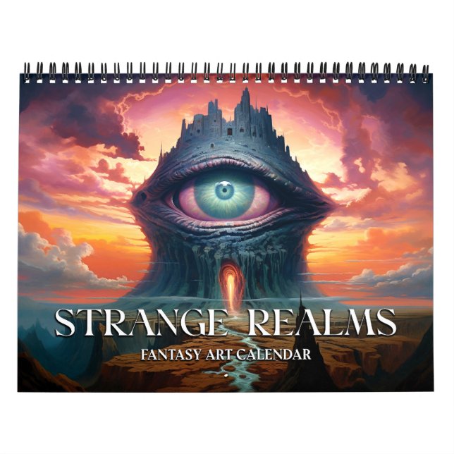2026 Strange Realms 5 Fantasy Art Calendar (Cover)