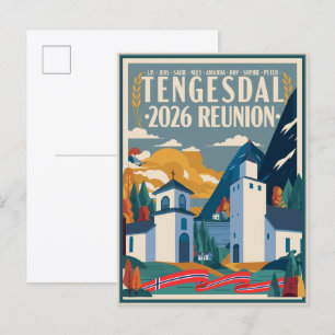 2026 Tengesdal Family Reunion Postcard