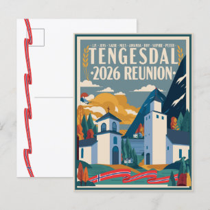 2026 Tengesdal Family Reunion Postcard