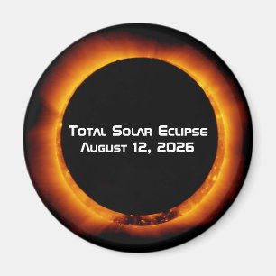 2026 Total Solar Eclipse Magnet