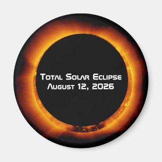 2026 Total Solar Eclipse Magnet