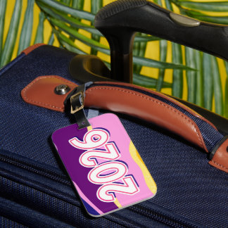 2026 traveling year  luggage tag