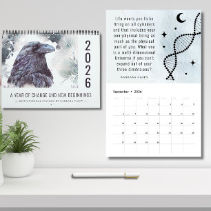 2026 Universal Year of Change Motivational Sayings Calendar