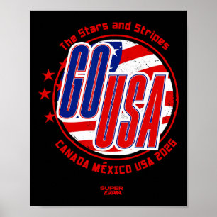 2026 Usa Soccer Fan World Cup Poster