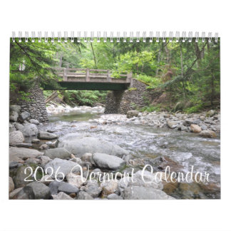 2026 Vermont - Calendar