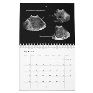 2026 Veterinary Ultrasound Calendar