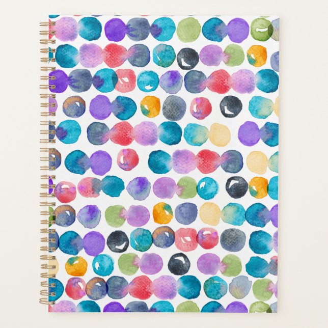 2026 Vibrant Artistic Planner for Creatives (Front)