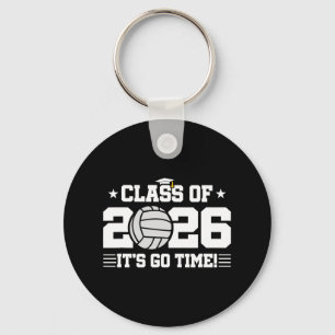 2026 Volleyball Player - 2026 Graduation - Cl Of 2 Key Ring