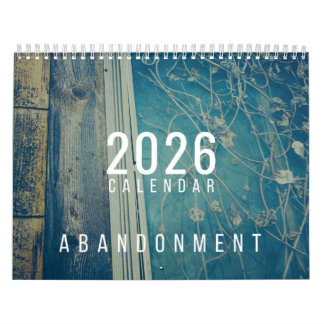 2026 Wall Calendar - Abandonment