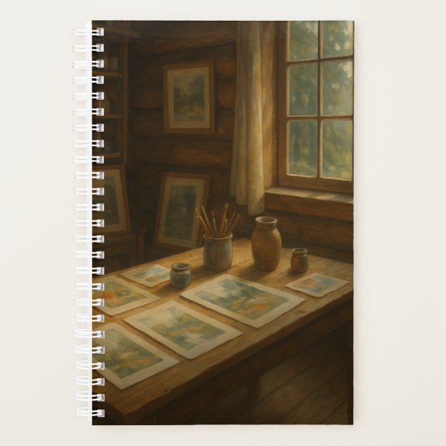 2026 Water Colourist's Studio Planner (Front)