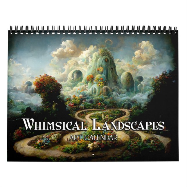 2026 Whimsical Landscapes Calendar (Cover)