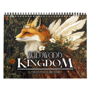 2026 Wildwood Kingdom Fantasy Art Calendar