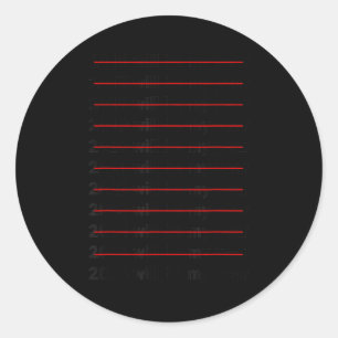 2026 Will Be My Year Funny Humor New Year Quote  Classic Round Sticker