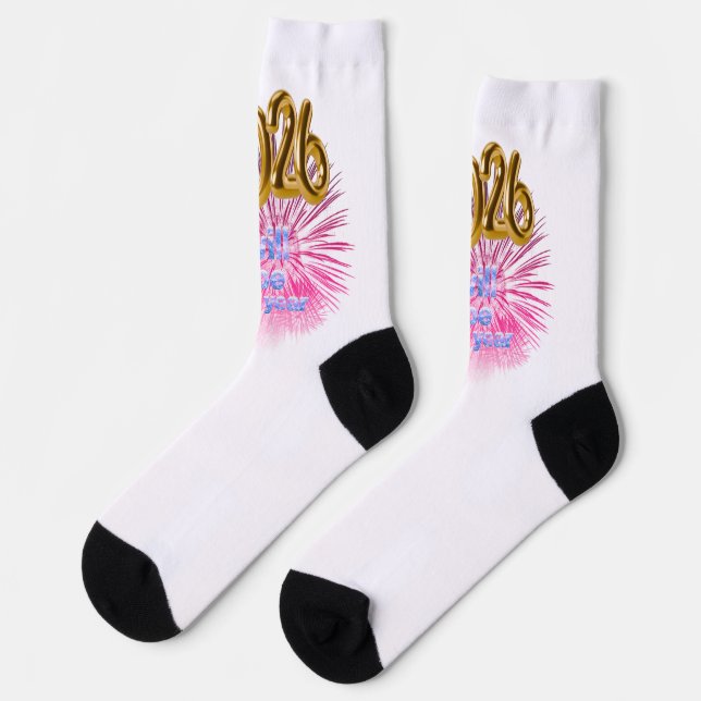 2026 Will Be My Year Socks (Left)