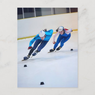 2026 Winter Olympics Holiday Postcard Cheer