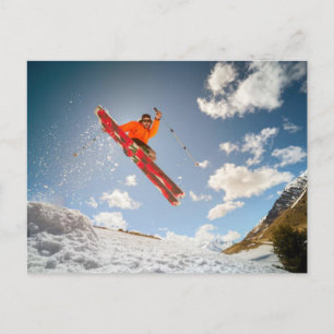 2026 Winter Olympics Womens Snowboarding Halfpipe Holiday Postcard