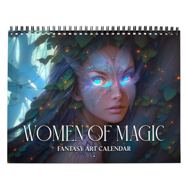 2026 Women Of Magic 6 Fantasy Art Calendar (Cover)