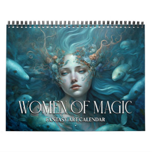 2026 Women Of Magic Fantasy Art Calendar