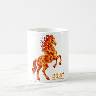 2026 Year of the Fire Horse Coffee Mug