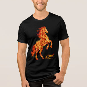 2026 Year of the Fire Horse Tri-Blend Shirt