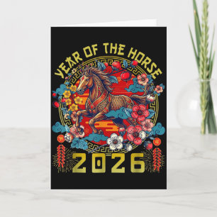 2026 Year Of The Horse Card