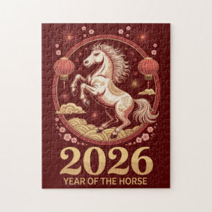 2026 Year Of The Horse Chinese New Year Puzzle