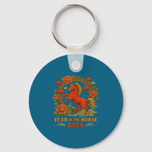 2026 Year Of The Horse Chinese Zodiac Chinese New Key Ring