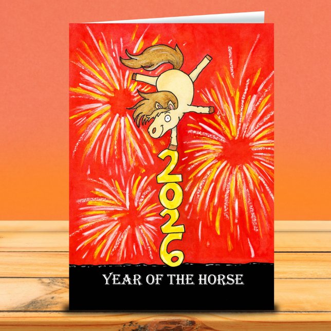 2026 Year of the Horse Greeting  Card (Creator Uploaded)