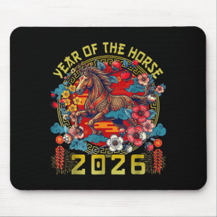 2026 Year Of The Horse Mouse Mat
