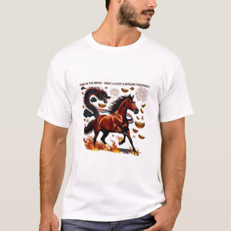 2026 Year of the Horse Triumph, Lunar Zodiac Gift T-Shirt