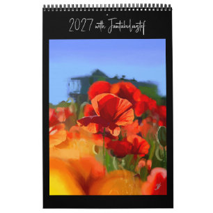2027 (202x) with fantabuloustef arts calendar