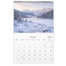 2027 A Year in Nature Landscape Wall