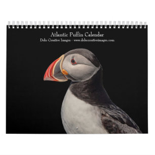 2027 Atlantic Puffins Seabirds of Maine Calendar