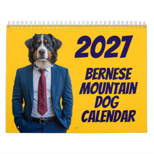 2027 Bernese Mountain Dog Calendar