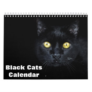 2027 Black Cats Photo Calendar