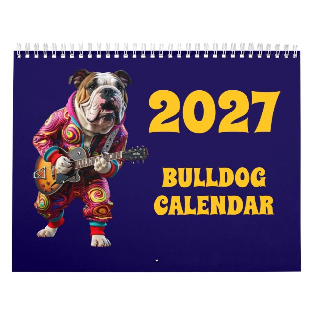 2027 Bulldog Calendar (Cover)