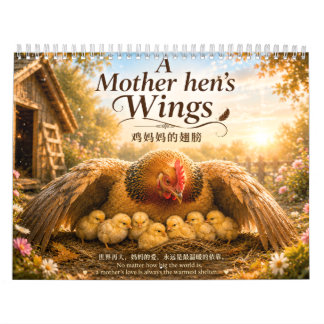 2027 Calendar A Mother Hen's Wings Inspirational