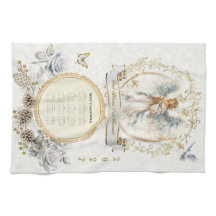 2027 Calendar Towel Guardian Angel