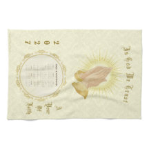2027 Calendar Towel In God We Trust
