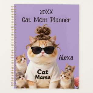 2027 Cat Mum Pet Lovers Photo Planner