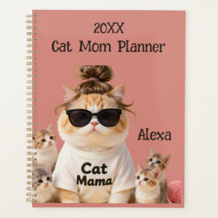 2027 Cat Mum Pet Lovers Photo Planner