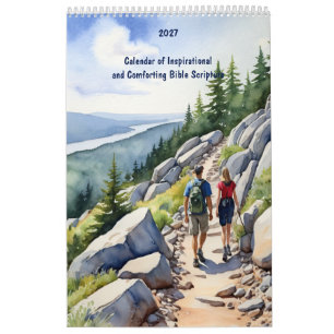 2027 Christian Bible Verses Inspirational  Calendar