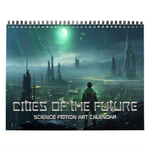 2027 Cities Of The Future 4 Science Fiction Calendar
