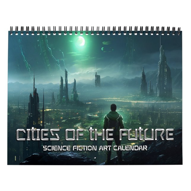 2027 Cities Of The Future 4 Science Fiction Calendar (Cover)