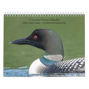 2027 Common Loons Adirondack Lake Photography Calendar