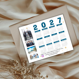 2027 Corporate Photo Calendar Business Company Poster