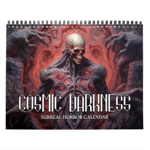 2027 Cosmic Darkness 2 Surreal Horror Calendar