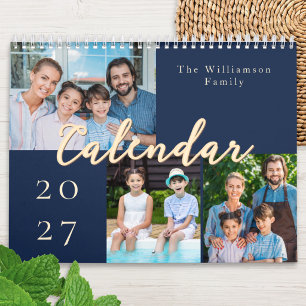 2027 Custom Family Photo Calendar