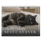 2027 Custom Pet Cat Best Cat Ever Your Photo